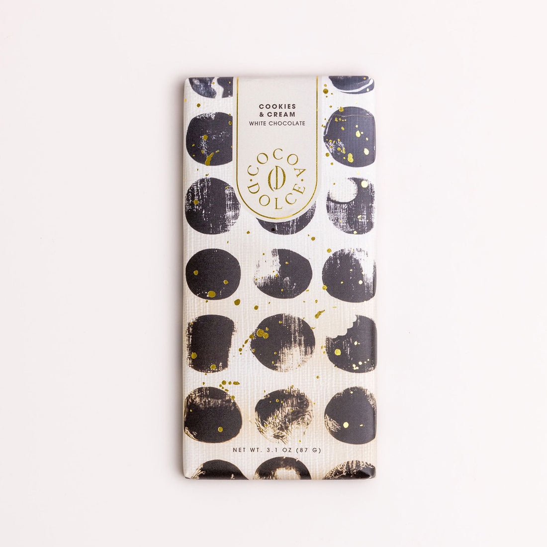 White Chocolate Bar with Cookies & Cream