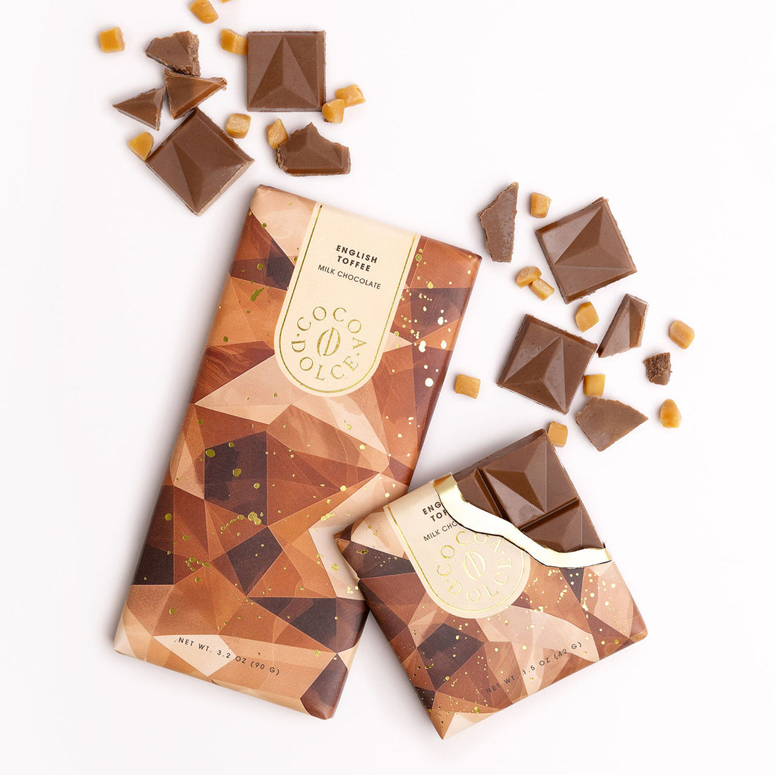 Milk Chocolate Bar with English Toffee