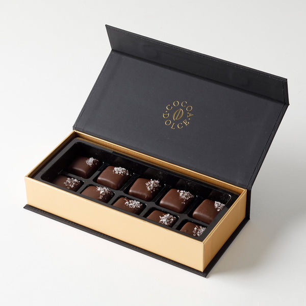 Boxed Collections Tagged "Dark Chocolate" Cocoa Dolce Chocolates