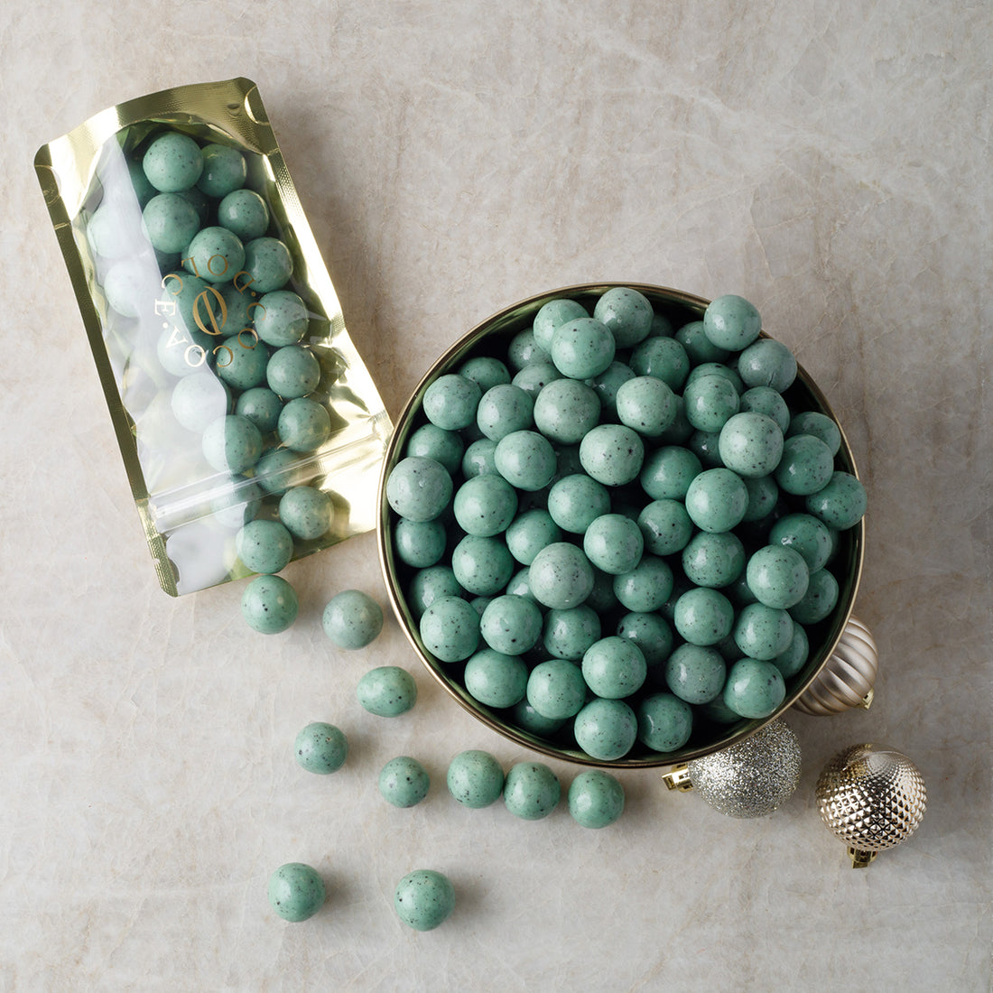 Mint Chip Malt Balls