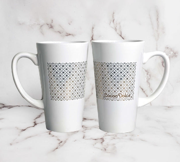 Tall Latte Ceramic Mug