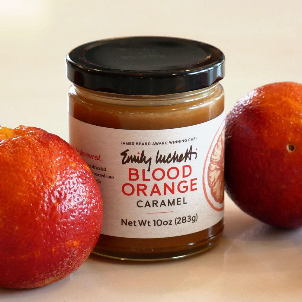 Emily Luchetti Blood Orange Caramel Sauce