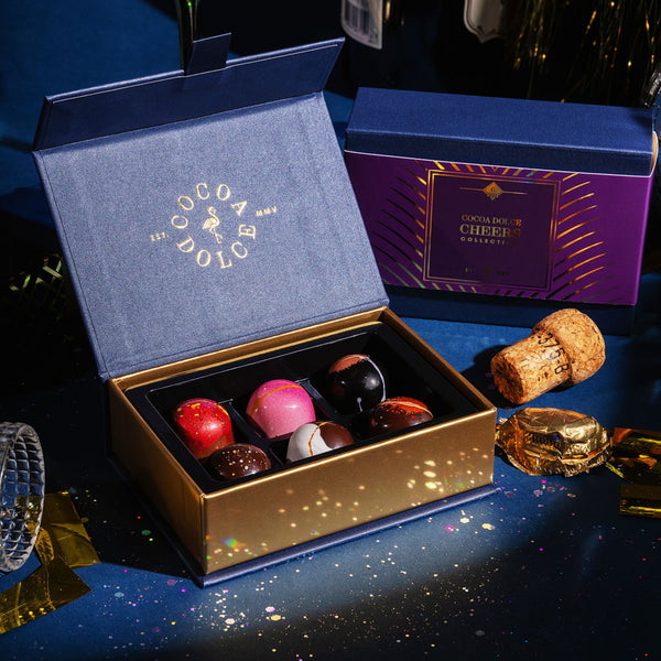 Cocoa Dolce | 6 Pc Cocktails in a Box - Cocktail Inspired Unique Candy