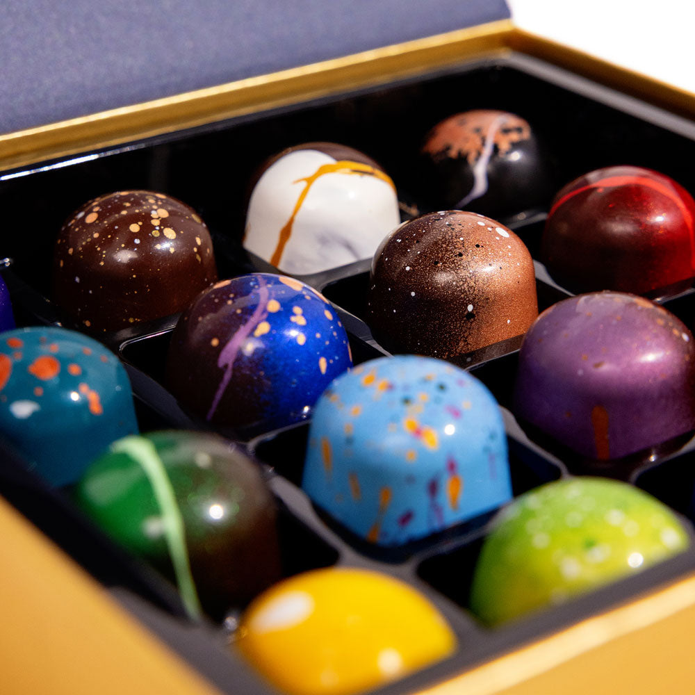 16-Piece Cocoa Lovers Chocolate Box | Gourmet Gift by Cocoa Dolce