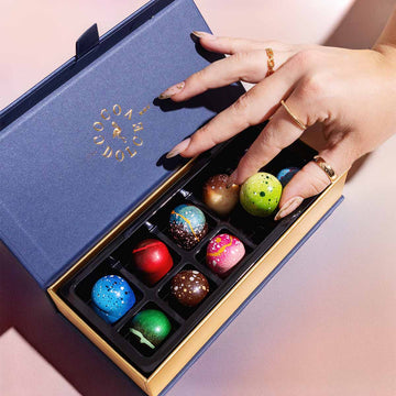Custom Build Your Own Chocolate Box filled with handcrafted Belgian chocolates