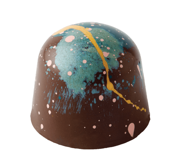 Earl grey tea and honey gourmet chocolate with white chocolate ganache and Hawaiian honey