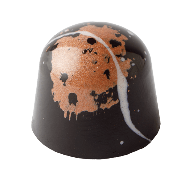 Espresso martini gourmet chocolate with espresso caramel and semi sweet chocolate ganache