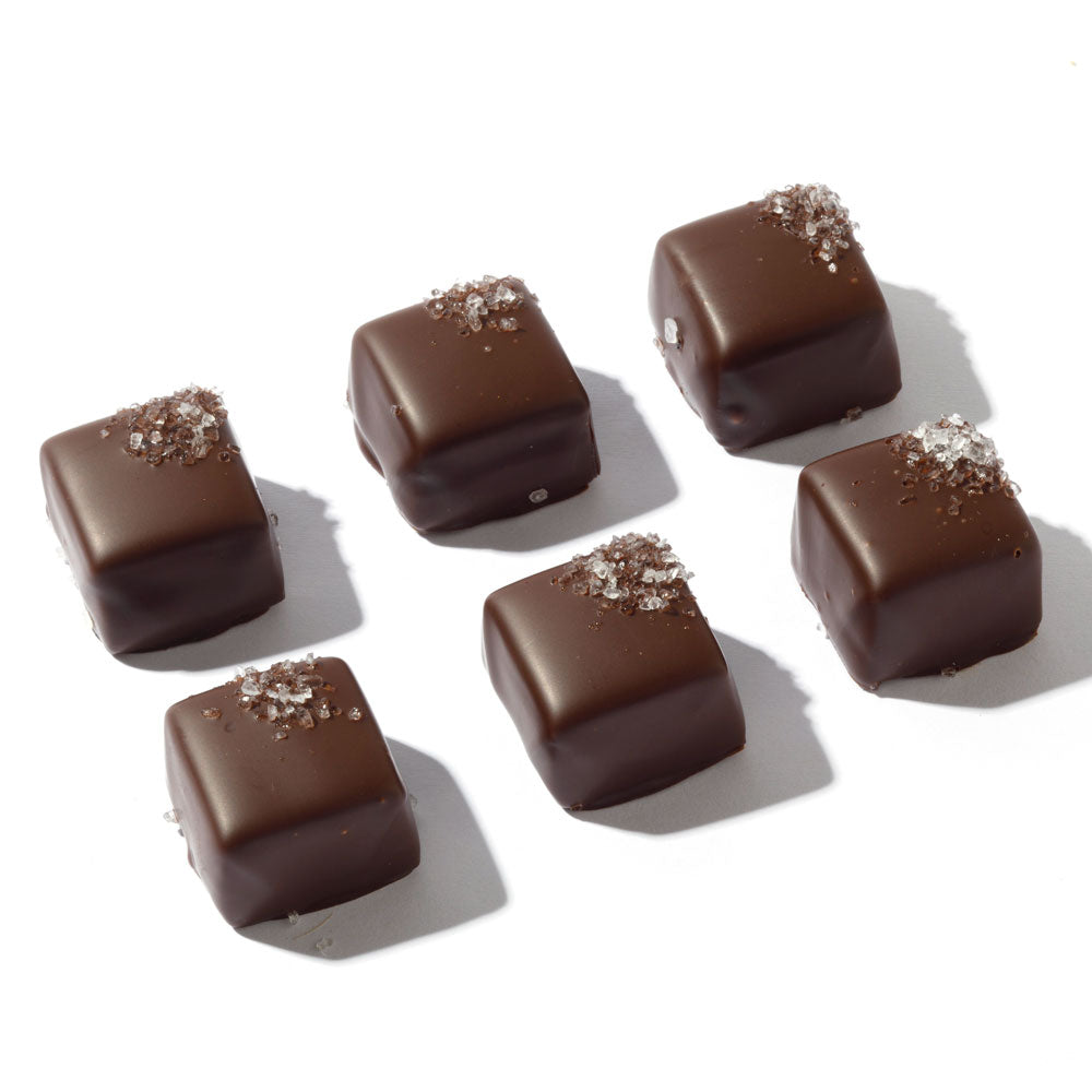 6-Piece Grey Salt Caramels