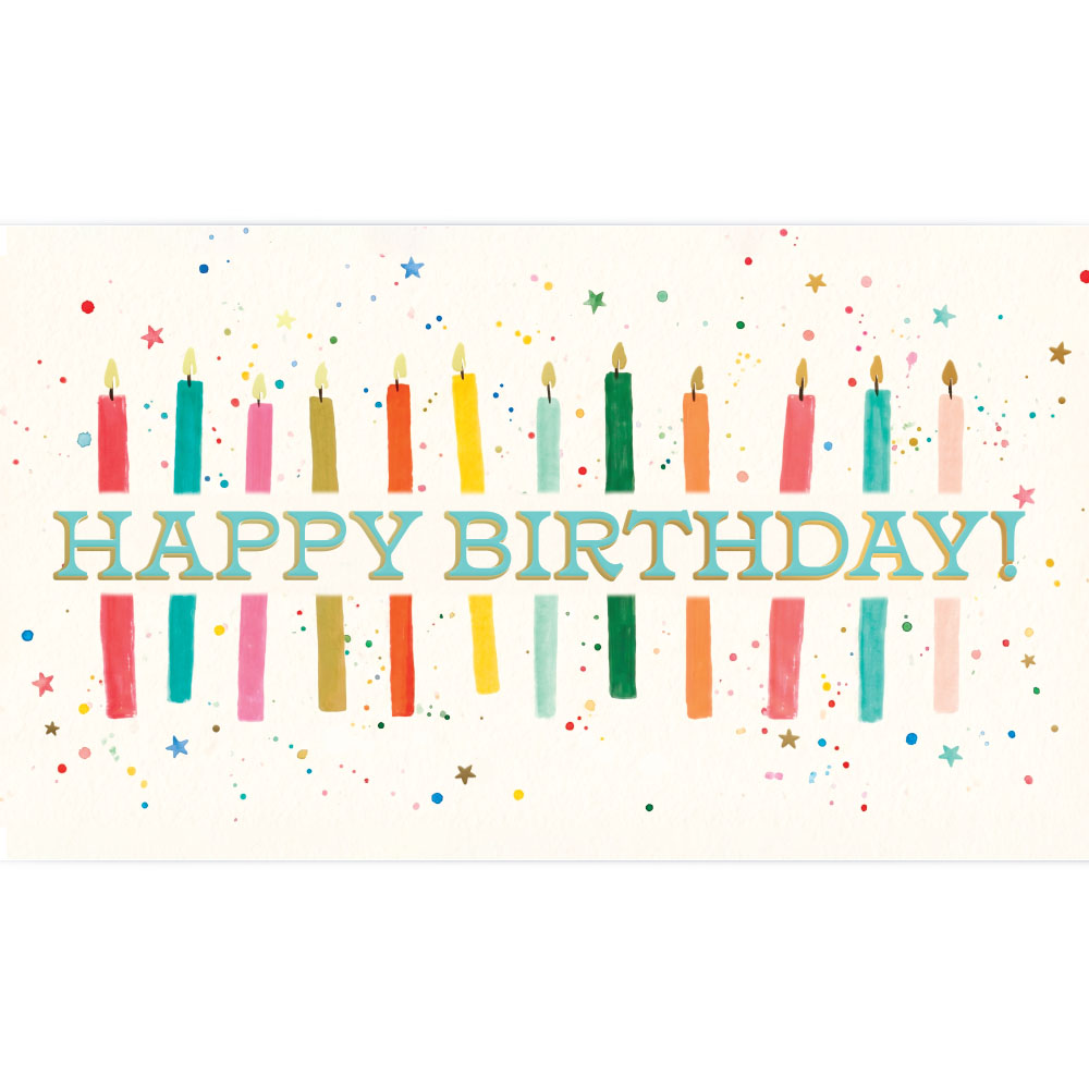 6-Piece Birthday Label