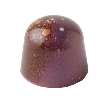 Salted caramel gourmet chocolate with sea salt and dark milk chocolate ganache