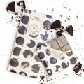 Cookies and cream gourmet white full and mini chocolate bars